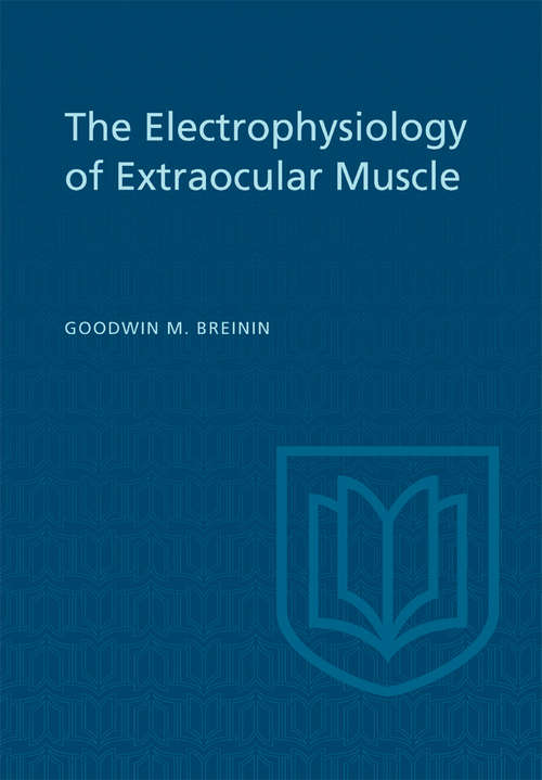 Book cover of Electrophysiology of Extraocular Muscle: With Special Reference to Electromyography