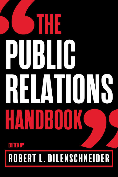 Book cover of The Public Relations Handbook