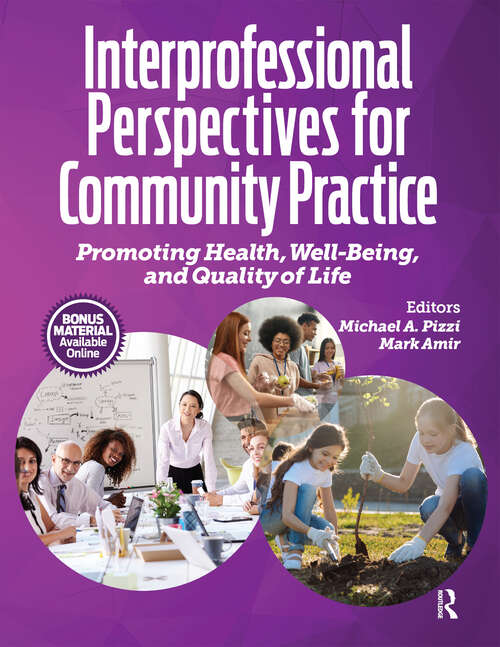 Book cover of Interprofessional Perspectives for Community Practice: Promoting Health, Well-Being, and Quality of Life