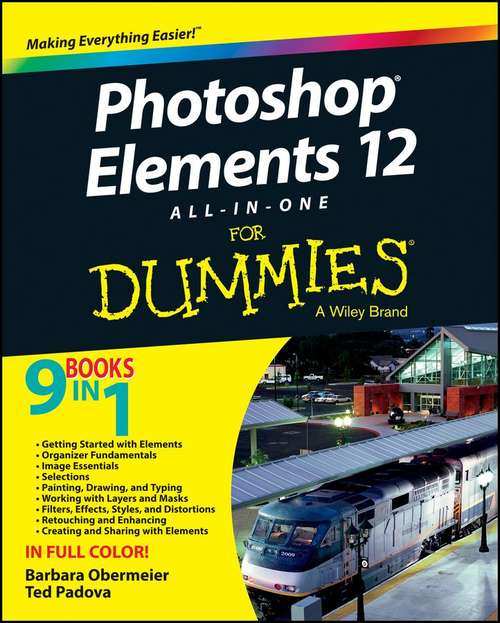 Book cover of Photoshop Elements 8 All-in-One For Dummies