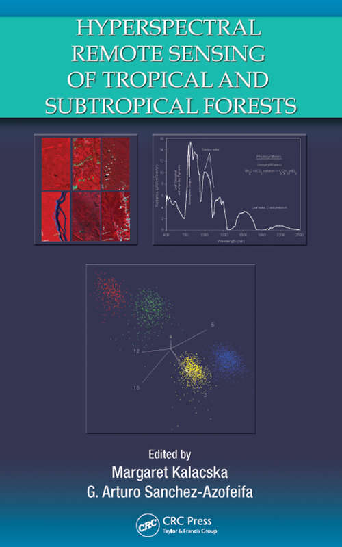 Book cover of Hyperspectral Remote Sensing of Tropical and Sub-Tropical Forests