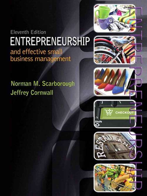 Book cover of Entrepreneurship and Effective Small Business Management (Eleventh Edition)