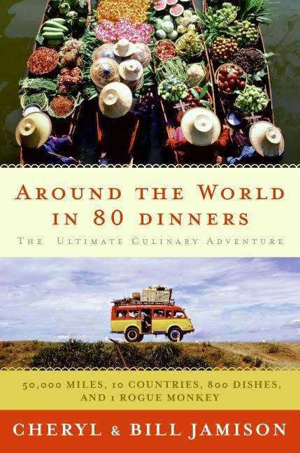 Book cover of Around the World in 80 Dinners