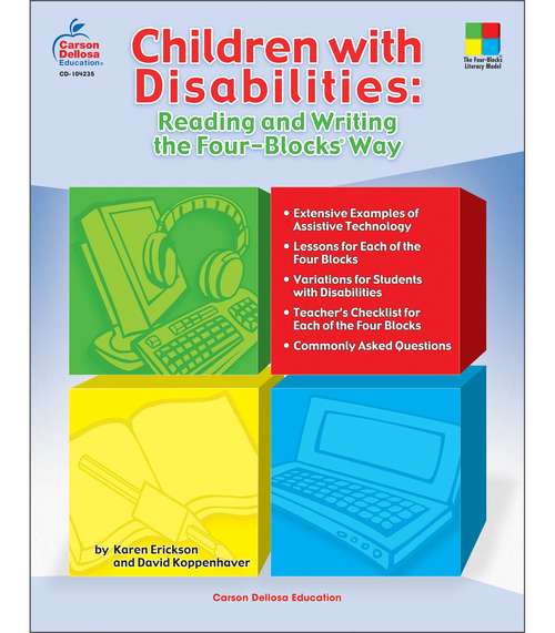 Book cover of Children with Disabilities: Reading and Writing the Four-Blocks Way