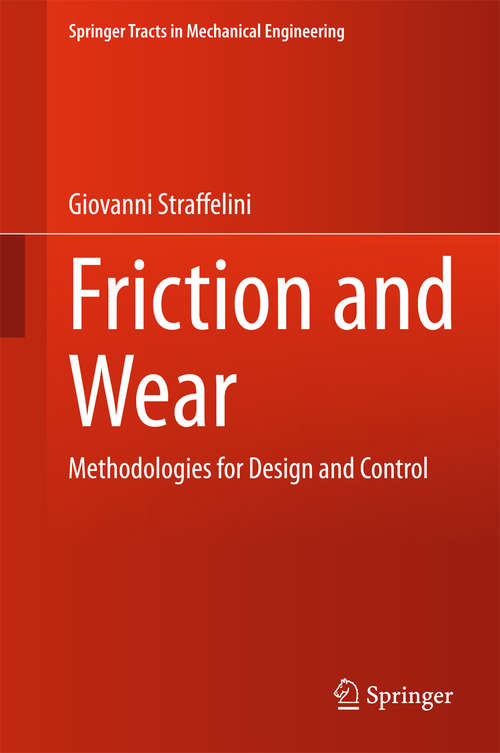 Book cover of Friction and Wear