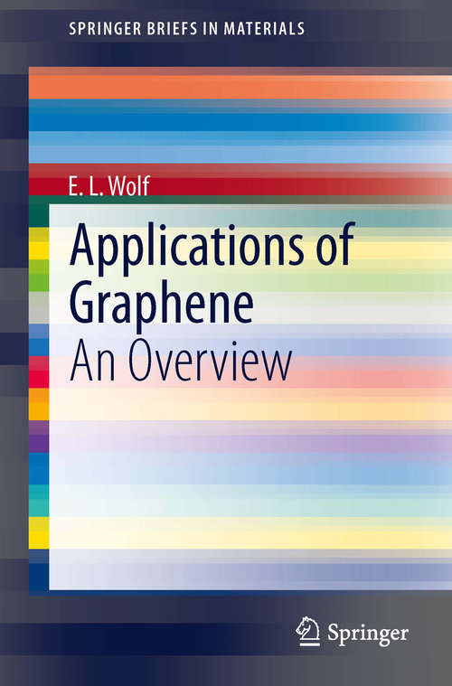 Book cover of Applications of Graphene: An Overview (SpringerBriefs in Materials)