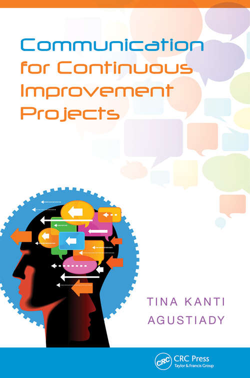 Book cover of Communication for Continuous Improvement Projects