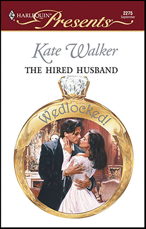 Book cover of The Hired Husband (Wedlocked!)