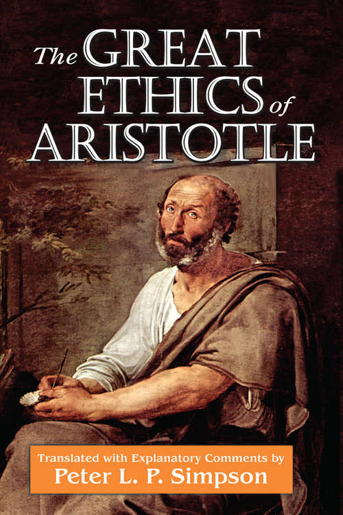 Book cover of The Great Ethics of Aristotle