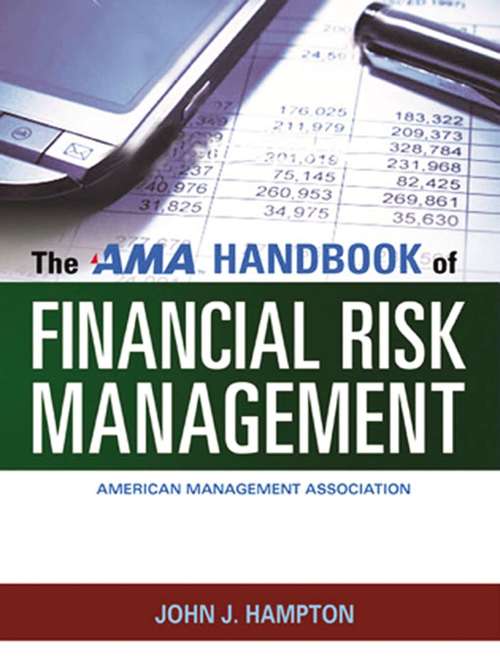 Book cover of The AMA Handbook of Financial Risk Management