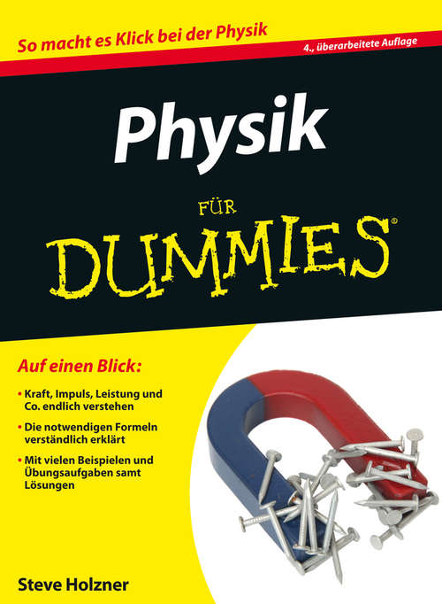 Book cover of Physik für Dummies (4. Auflage) (Für Dummies)