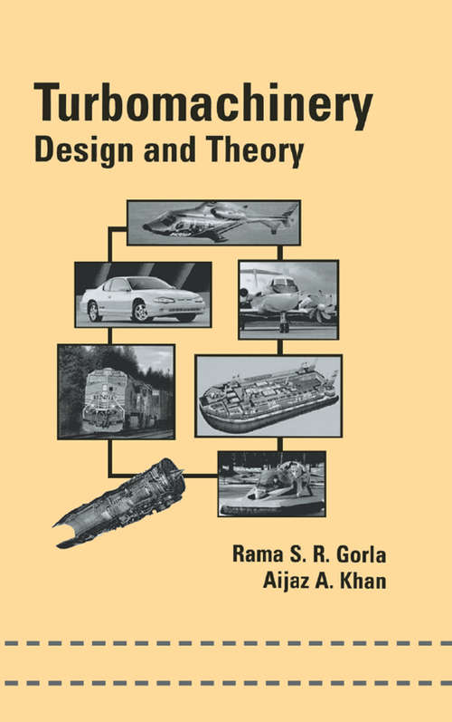 Book cover of Turbomachinery: Design and Theory (Mechanical Engineering)