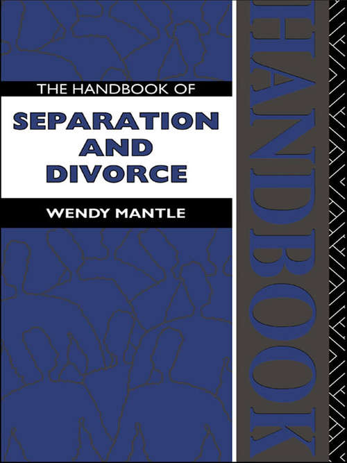 Book cover of The Handbook of Separation and Divorce