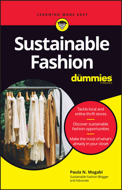 Book cover of Sustainable Fashion For Dummies