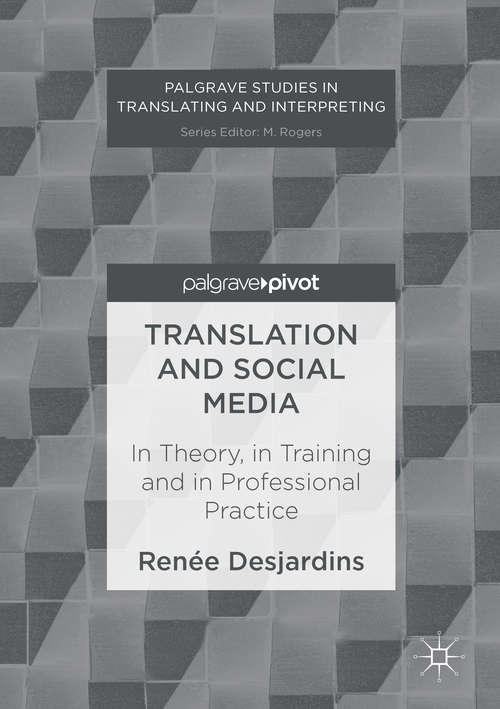Book cover of Translation and Social Media