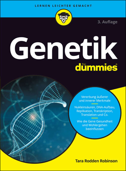 Book cover of Genetik für Dummies (3. Auflage) (Für Dummies)