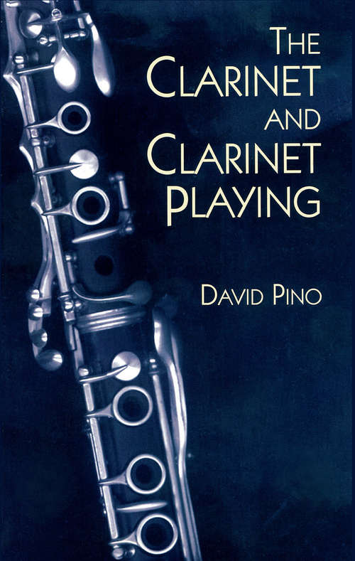 Book cover of The Clarinet and Clarinet Playing