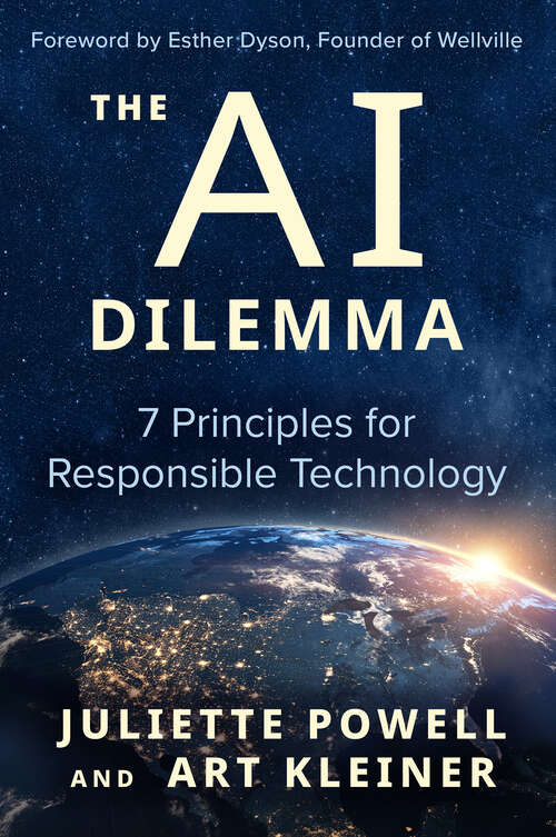 Book cover of The AI Dilemma: 7 Principles for Responsible Technology