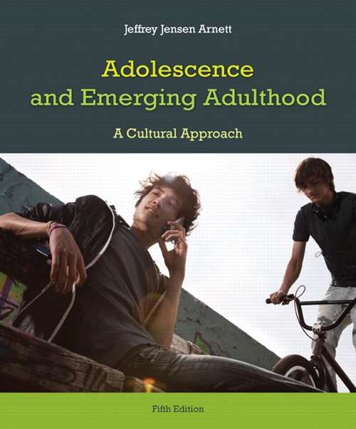 Book cover of Adolescence and Emerging Adulthood: A Cultural Approach (Fifth Edition)