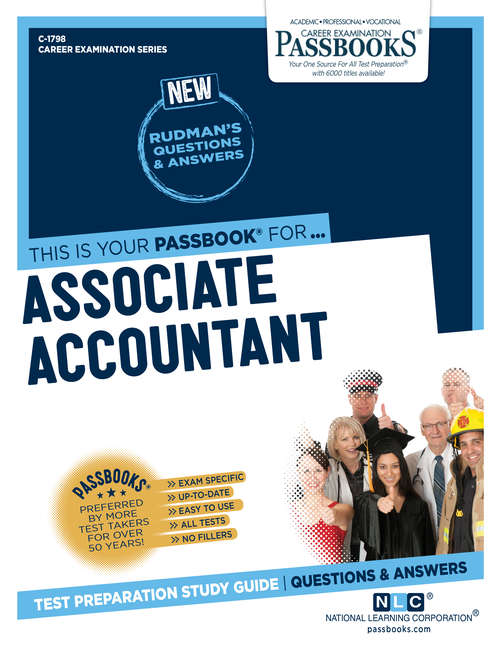 Book cover of Associate Accountant: Passbooks Study Guide (Career Examination Series: C-1798)