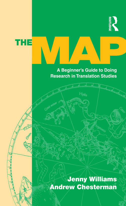 Book cover of The Map: A Beginner's Guide to Doing Research in Translation Studies