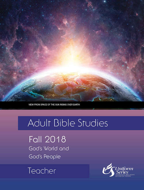 Book cover of Adult Bible Studies Fall 2018 Teacher