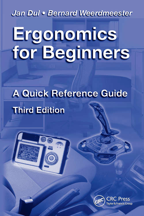 Book cover of Ergonomics for Beginners: A Quick Reference Guide, Third Edition