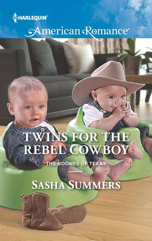 Book cover of Twins for the Rebel Cowboy