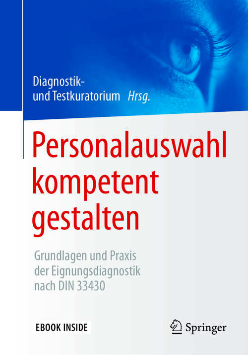 Book cover of Personalauswahl kompetent gestalten