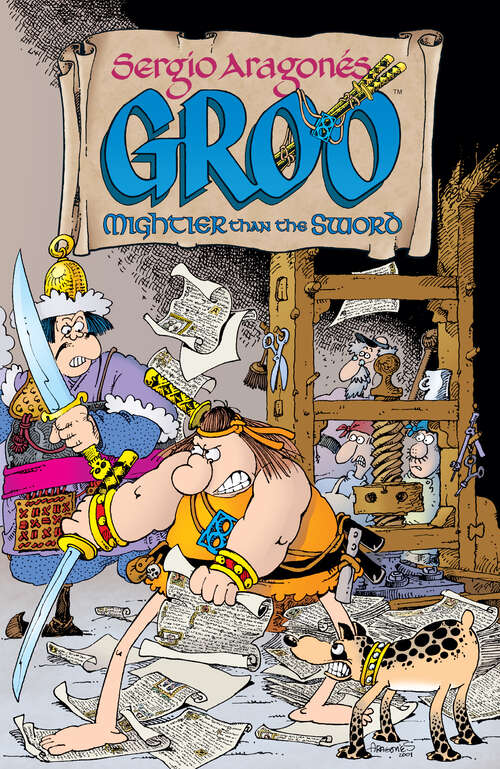 Book cover of Sergio Aragones' Groo: Mightier than the Sword