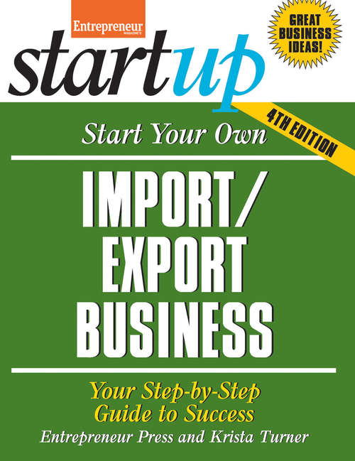 Book cover of Start Your Own Import/Export Business