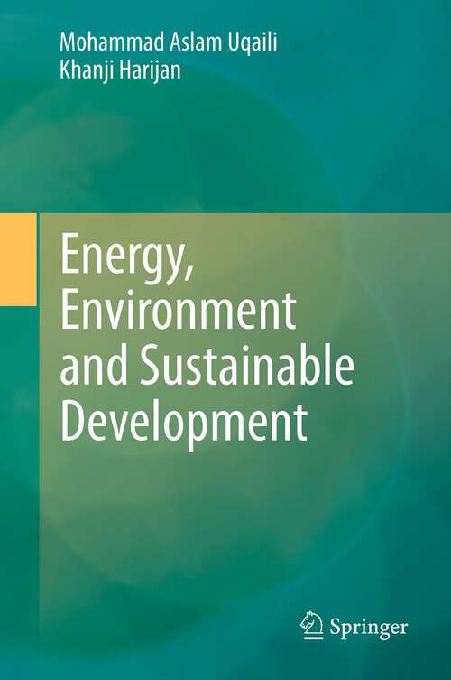 Book cover of Energy, Environment and Sustainable Development