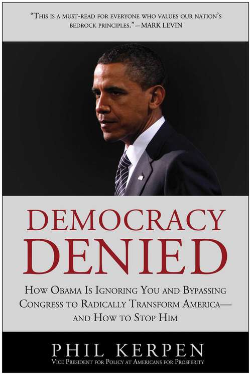 Book cover of Democracy Denied: How Obama is Ignoring You and Bypassing Congress to Radically Transform America - and How to Stop Him