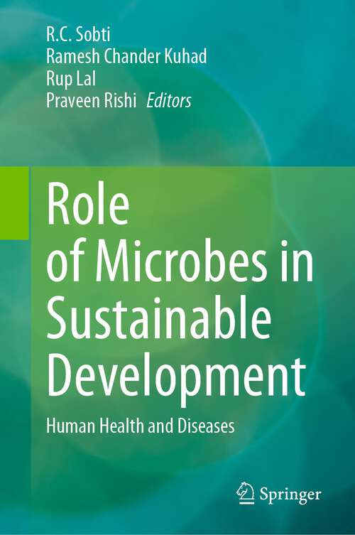 Book cover of Role of Microbes in Sustainable Development: Human Health and Diseases (1st ed. 2023)