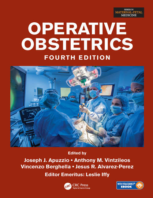 Book cover of Operative Obstetrics, 4E (4)