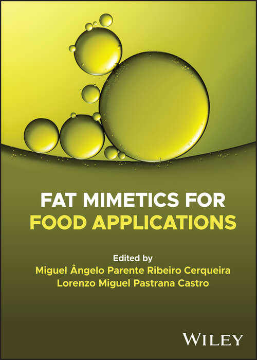 Book cover of Fat Mimetics for Food Applications