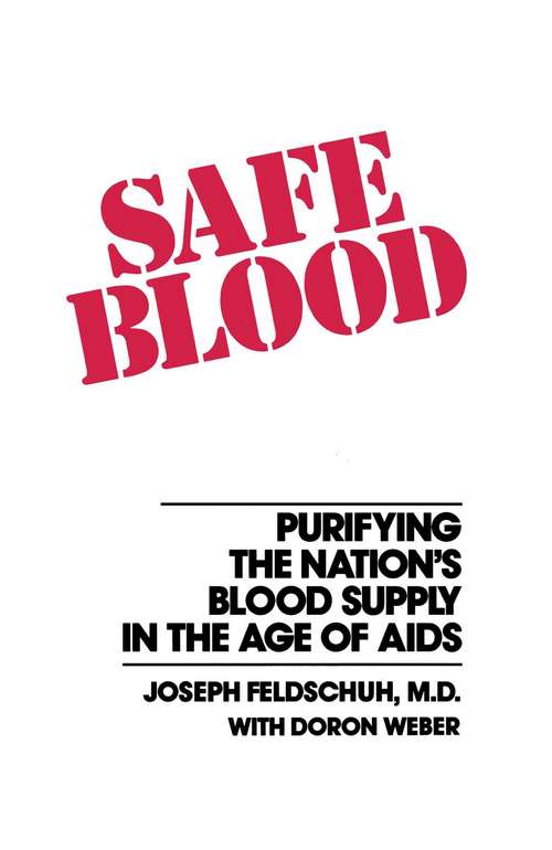 Book cover of Safe Blood