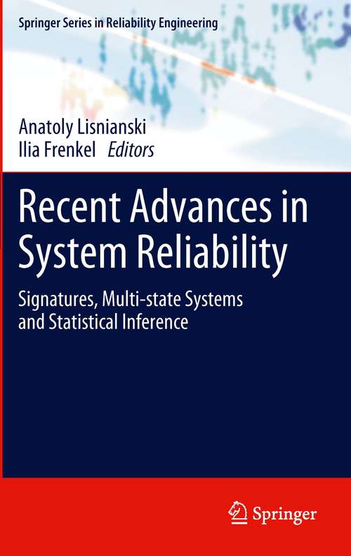 Book cover of Recent Advances in System Reliability