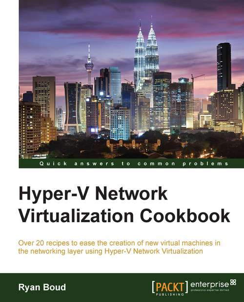 Book cover of Hyper-V Network Virtualization Cookbook