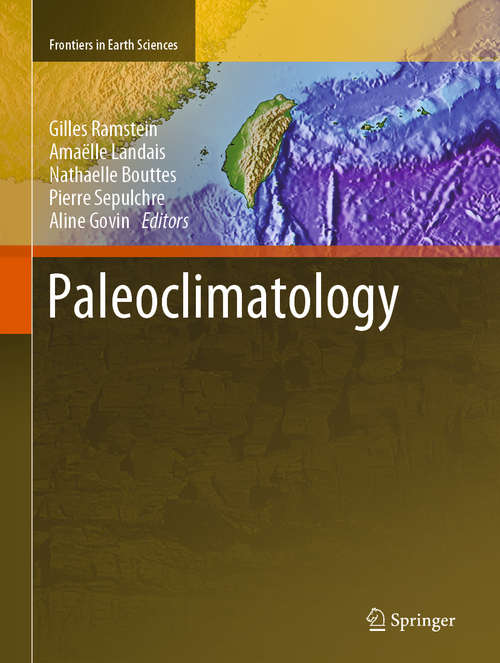 Book cover of Paleoclimatology (1st ed. 2021) (Frontiers in Earth Sciences)