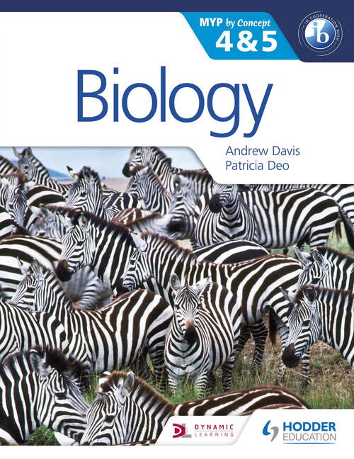 Book cover of Biology for the IB MYP 4 & 5: By Concept