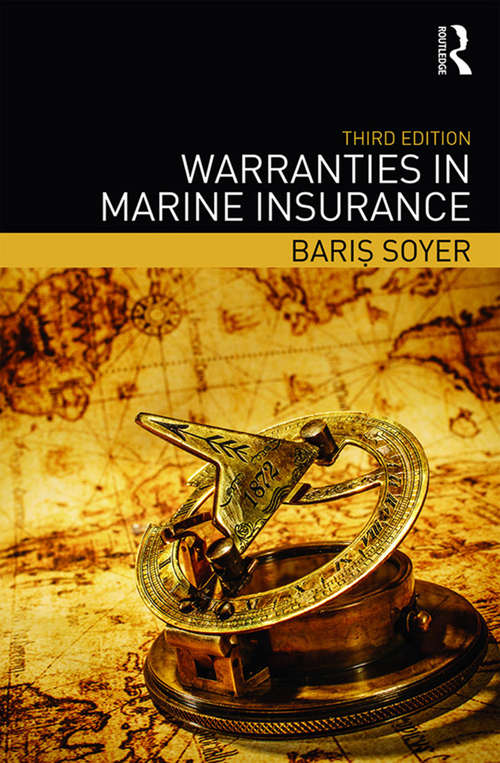 Book cover of Warranties in Marine Insurance (3)