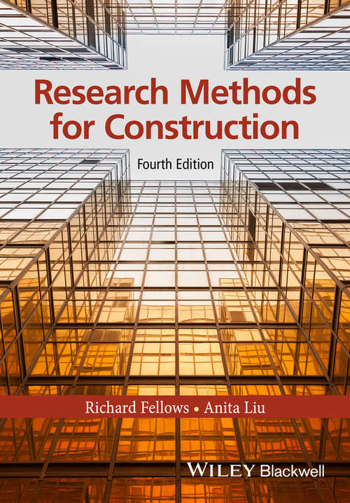 Book cover of Research Methods for Construction (4) (Coursesmart Ser.)