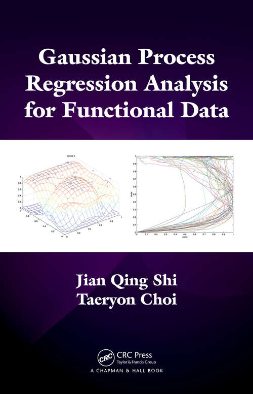 Book cover of Gaussian Process Regression Analysis for Functional Data (1)