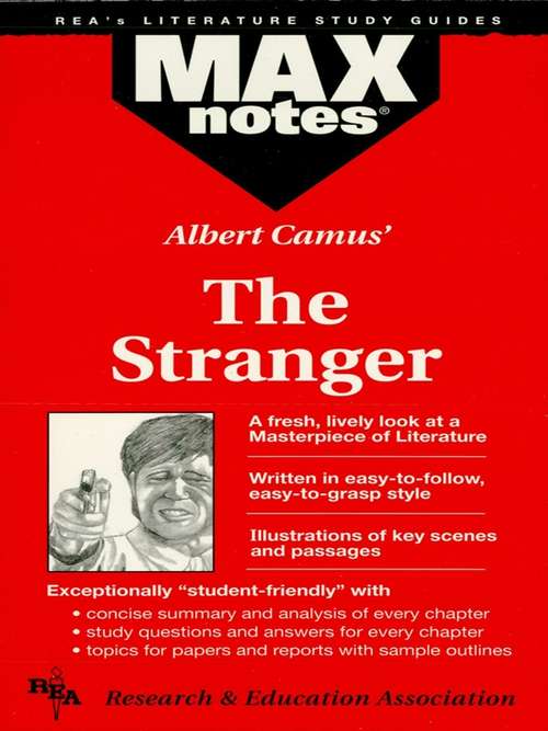 Book cover of The Stranger (MAXNotes Literature Study Guides)