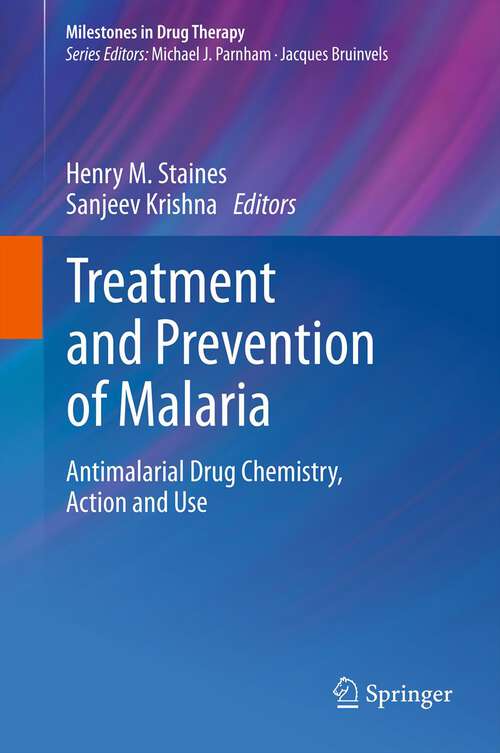 Book cover of Treatment and Prevention of Malaria