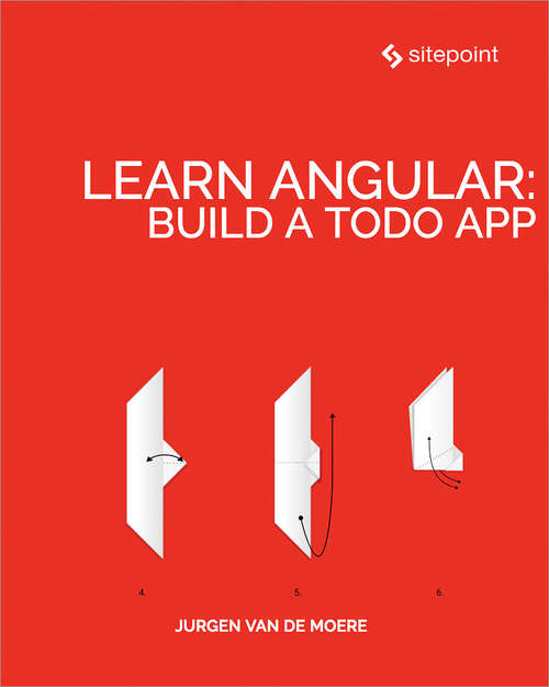 Book cover of Learn Angular: Build a Todo App