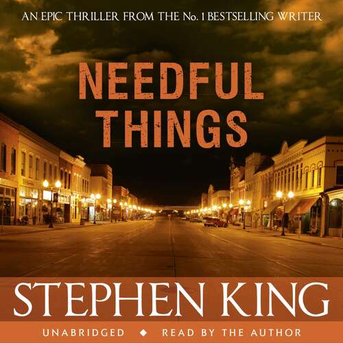 Book cover of Needful Things