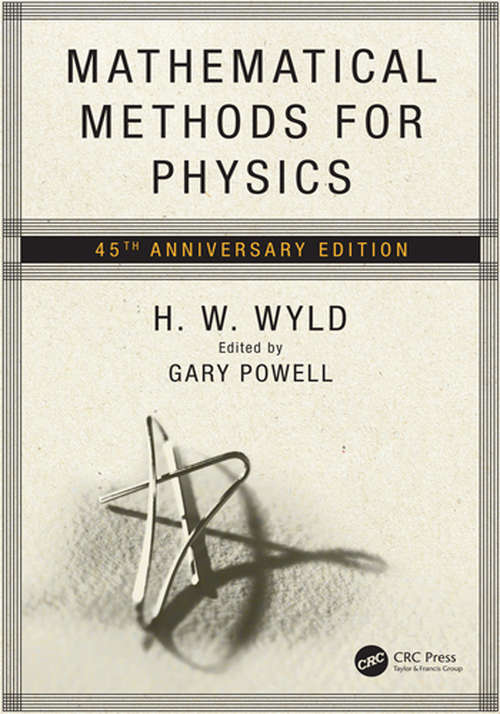 Book cover of Mathematical Methods for Physics: 45th anniversary edition (2)