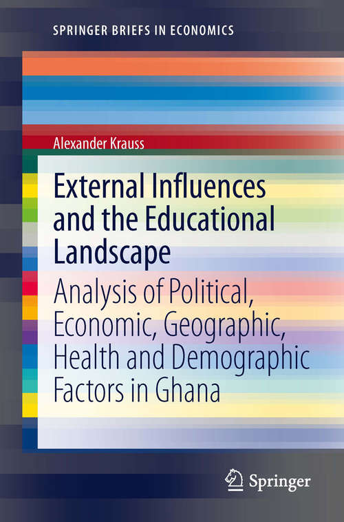 Book cover of External Influences and the Educational Landscape